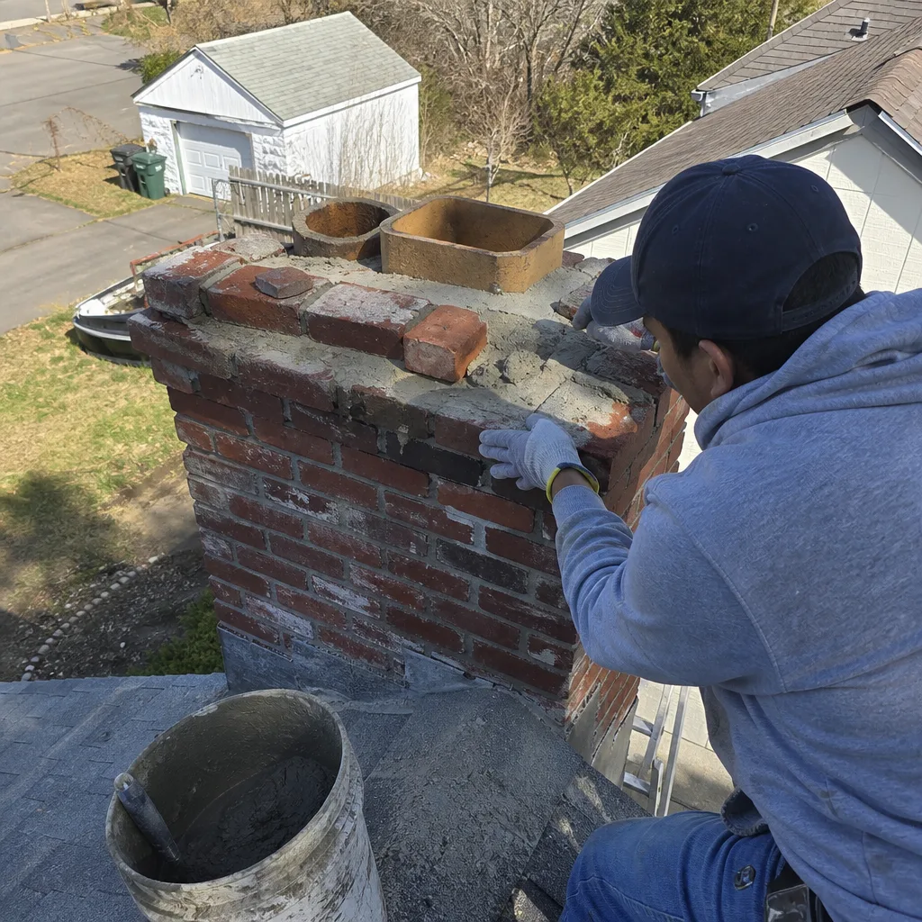Chimney Liner & Rebuild in Rowley