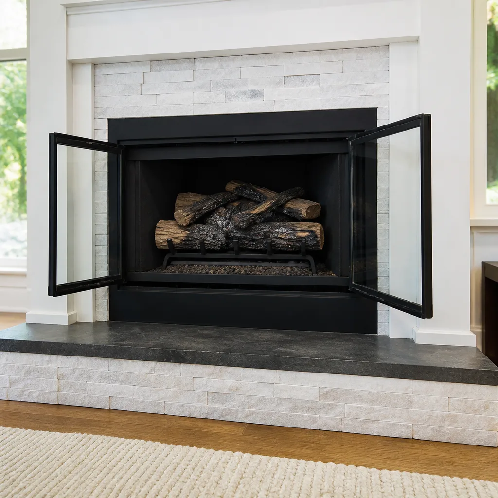 Gas fireplace service